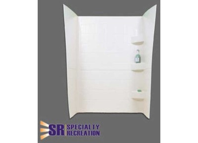 Specialty Recreation SW2432W Shower Wall, 24'' x 32'' x 66, White