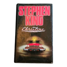 Stephen King Christine 1983 Philtrum First UK Edition Hardcover With Dust Jacket