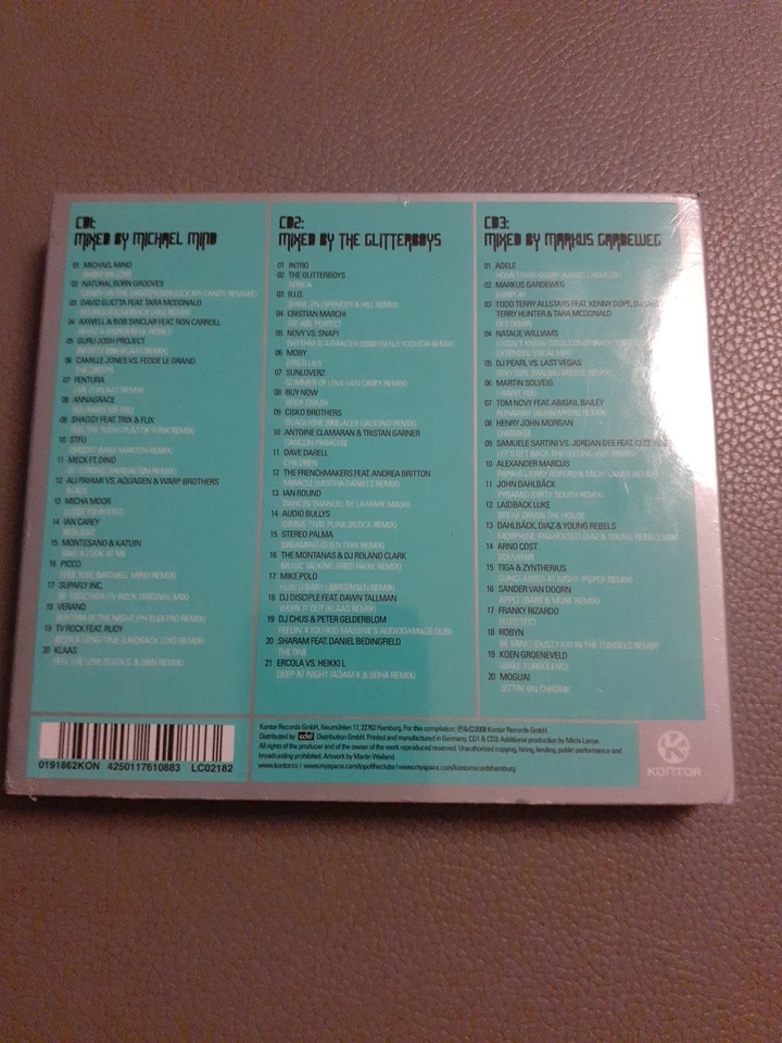 3 CD Kontor - Top Of The Clubs - Volume 40 - Various Sampler - Neu und OVP - Bild 3 von 4