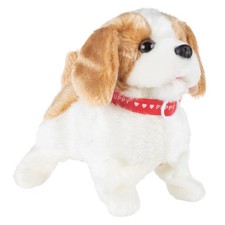 Happy Trails Interactive Plush Puppy Toy Battery Operated Dog That Walks, Ba...
