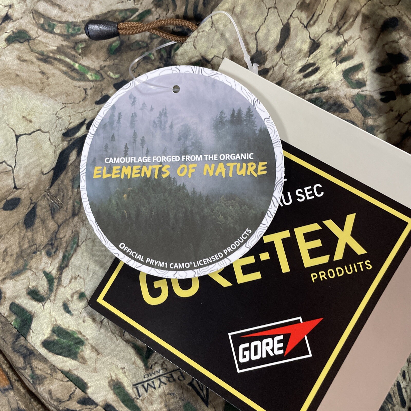 Supreme Gore-Tex Paclite Jacket Brown PRYM1 Camo Brand New Size Large image 5