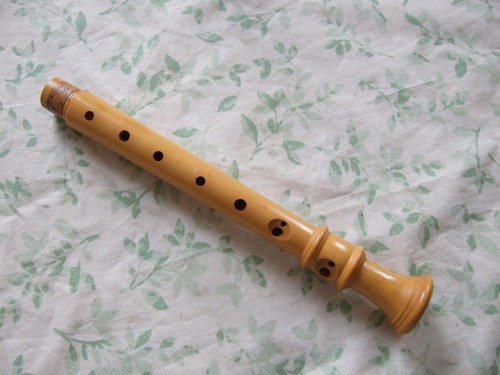 Mollenhauer Dolce II (similar Denner) Soprano / Descant Recorder, Boxwood, good - Picture 6 of 7