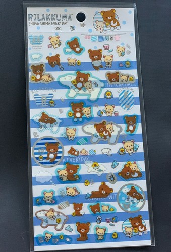 Rilakkuma & Kaoru Series Sticker paper collection-SAN-X brand-Art decorations - Picture 9 of 10