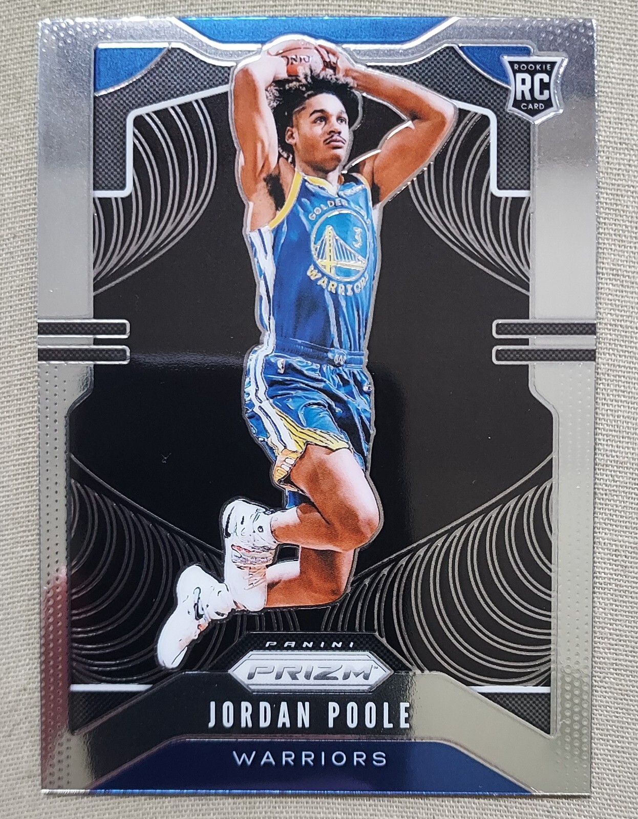 Jordan Poole 2019-20 Panini Prizm RC Warriors