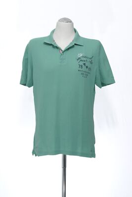 BRAX Herren Kurzarm Poloshirt Polohemd Pedro L grün Knopf Piqué 100% Baumwolle