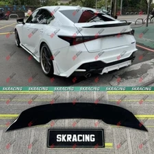 Fits 2021-2024 Lexus IS300 IS350 IS500 Real Carbon Fiber Rear Trunk Spoiler Wing