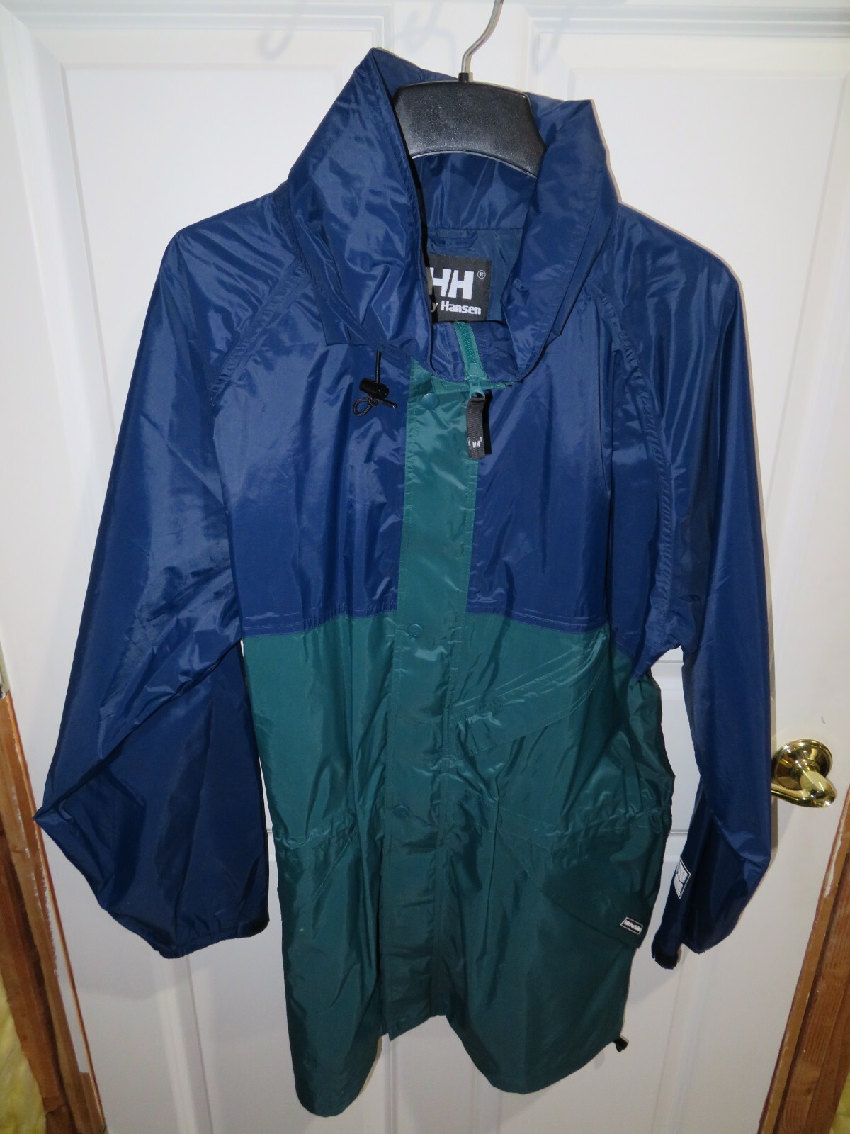 90s/2000s Helly Hansen Helly-Tech Packable Rain J… - image 1