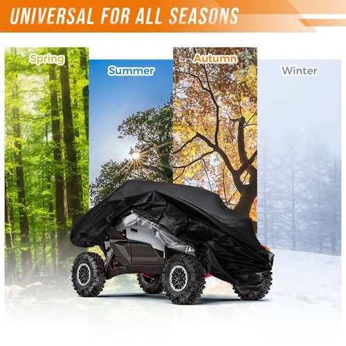 Large Waterproof ATV Quad Bike 4 Wheeler Cover Outdoor Rain Dust Protection NEW - Picture 14 of 20