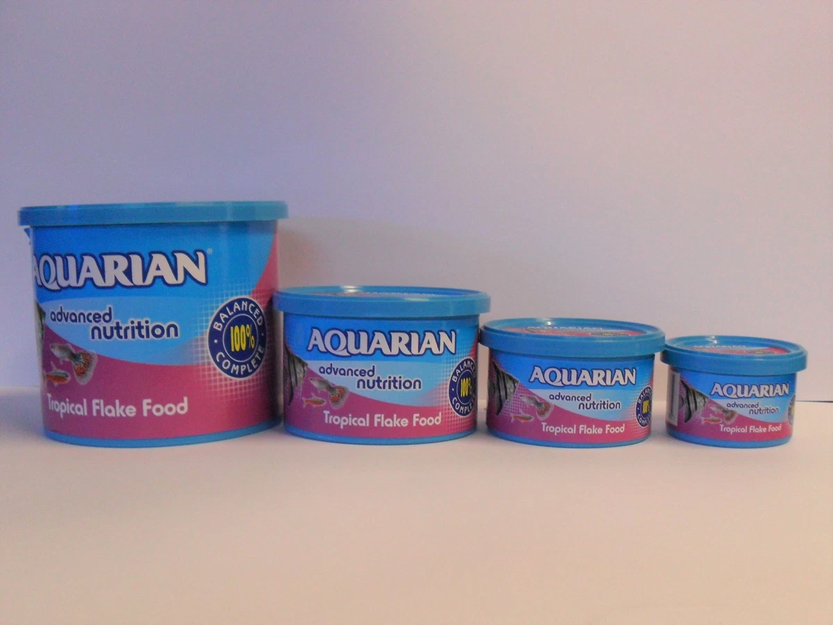 Aquarian tropical fish food cheap 200g