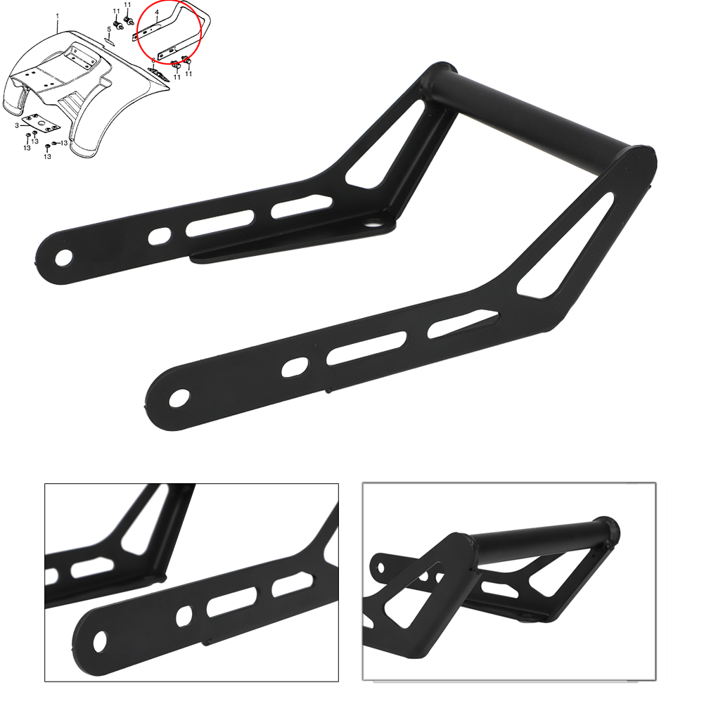 Rear Grab Bar Black Support Metal Bracket Welded for Honda ATC 70 ATC70 ...