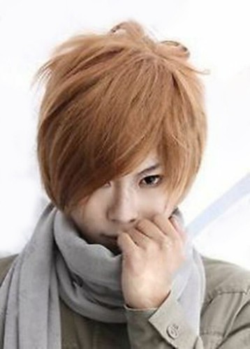 Death Note Light Yagami Short Brown Cosplay party Wig 1095 - Picture 2 of 5