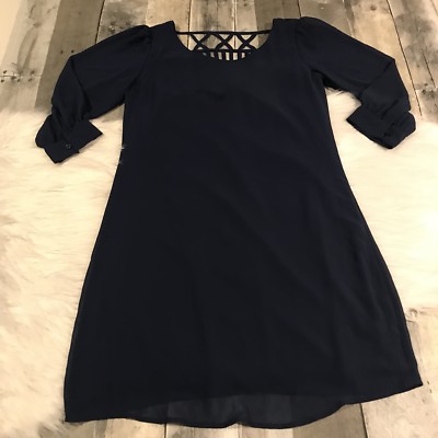 cute navy blue dress