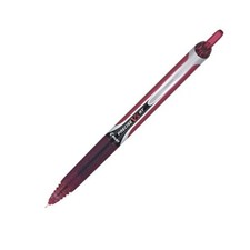 Pilot Lot/4 Precise V5 RT Retractable Ball Pen 0.5mm Burgundy Office School