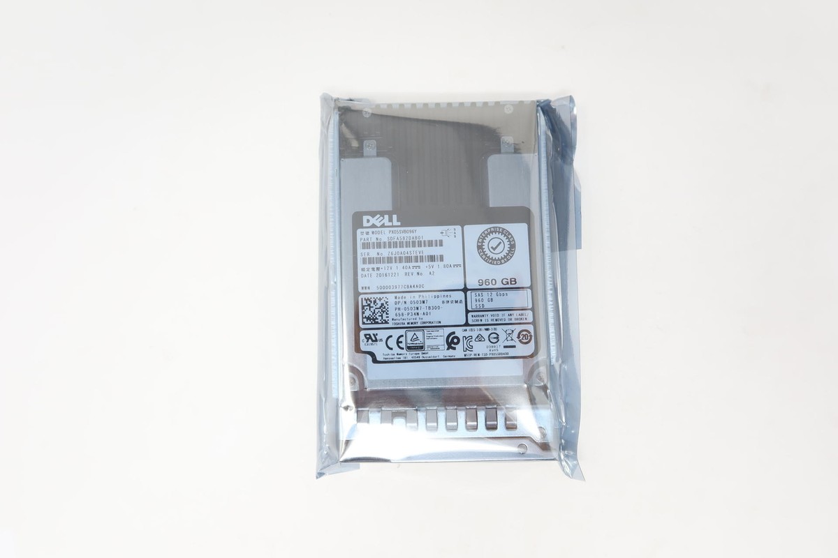 ppgページ　DY62-S　二点 0503M7 503M7 Toshiba PX05SVB096Y Dell 960GB 2.5