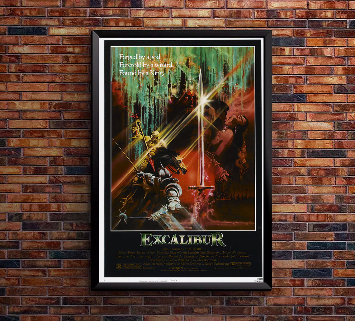 Excalibur - 1981 - US - Movie Poster | eBay