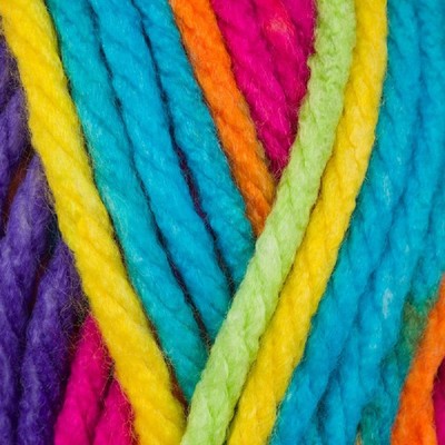 Stylecraft Merry Go Round XL Chunky Knitting Wool Yarn 100g - 3142 Rainbow