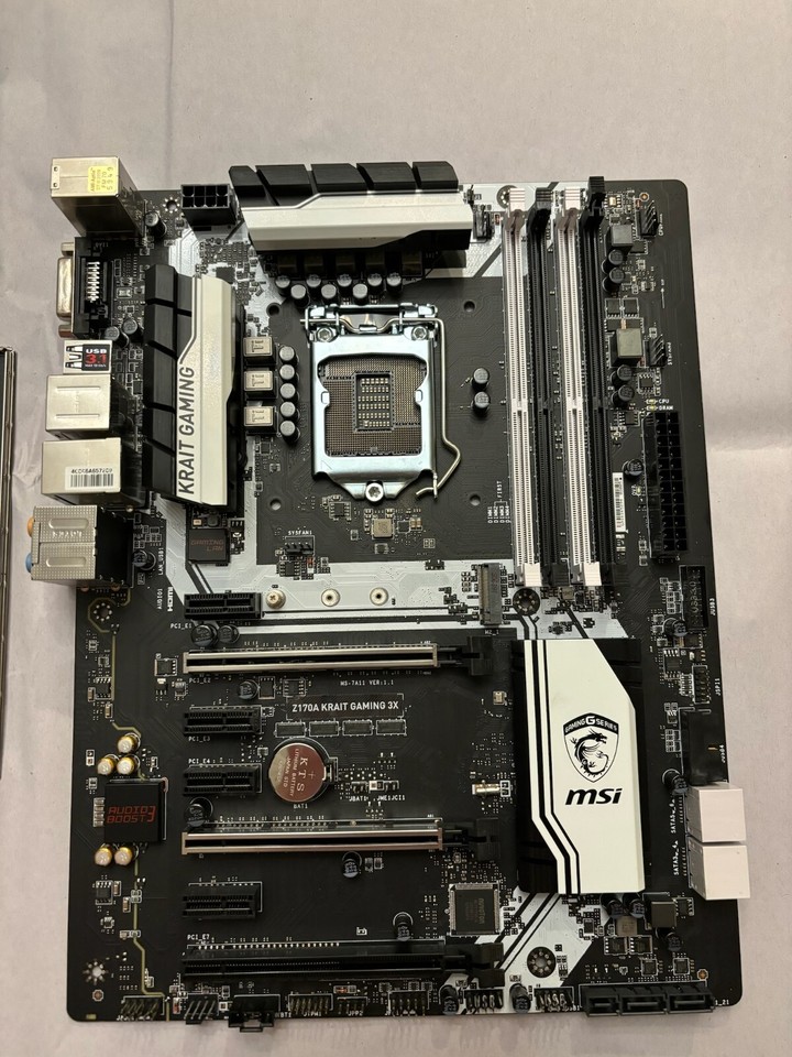 MSI Z170A KRAIT GAMING 3X Motherboard ATX LGA 1151 Intel Z170 DDR4 64GB