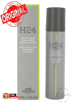 H24 by Hermes Anti-Pollution Energizing Face Mist 100ml New sealed