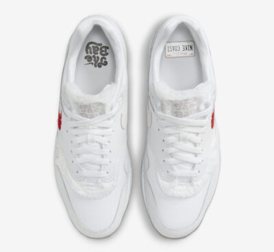 Nike Air Max 1 \'The Bay\'  White University Red  Size 8.5m/ 10W Size 8.5 - Nike Air Max 1 Nike Coast Pack - The Bay for sale  main image 2