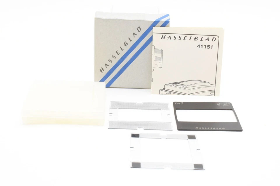 [Sin usar con caja] Mascarillas panorámicas Hasselblad 41151 6x3 501C 503CXi de JAPÓN Foto 3 de 4