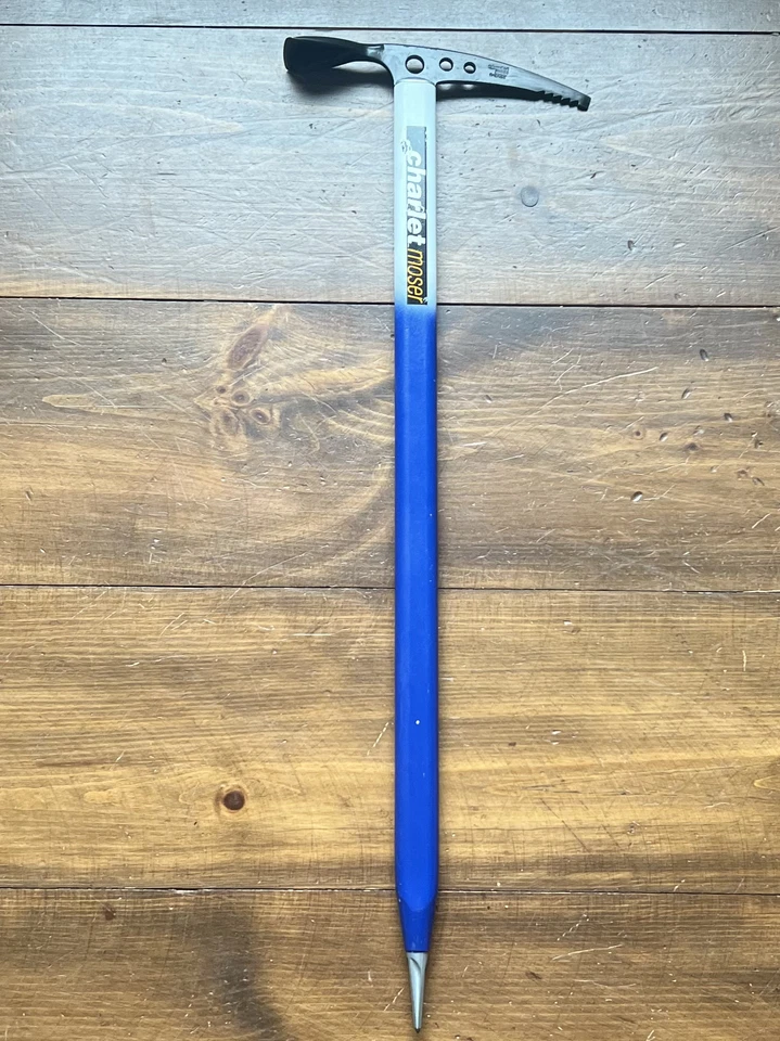 Pico de hacha de hielo Charlet Moser Vanois 75 cm 29,5" de longitud Francia Foto 2 de 4