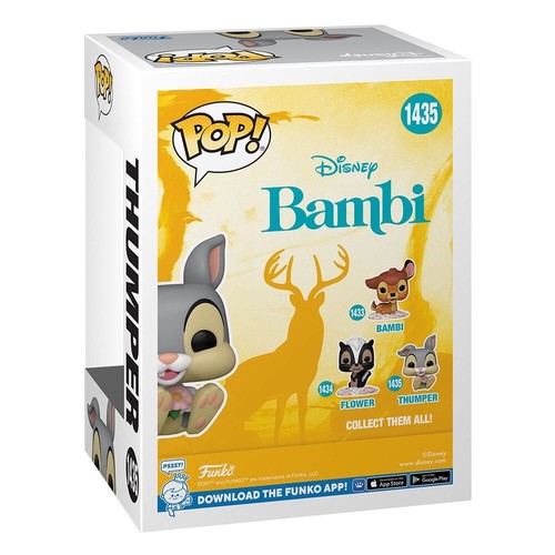 DISNEY BAMBI Figurine THUMPER PAN PAN N° 1435 FUNKO POP - Picture 2 of 3
