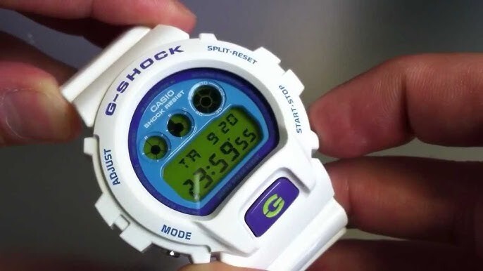 Casio G-Shock DW-6900RCS-7D Vivid White Digital Cool Gloss Color