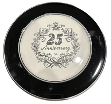 25th Anniversary Homer Laughlin 1987 Plate Vintage