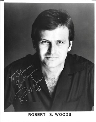 One Life to Live Soap Opera Star Robert S. Woods Signed/Autographed
