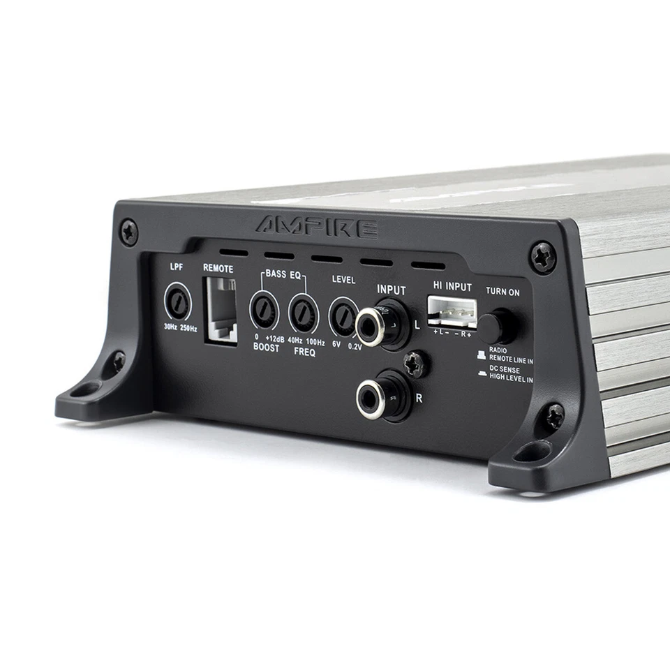 Ampire MBM500.1-3G Monoblock Class D 12V 500W Verstärker 251 x 141 x 50mm - Bild 3 von 4