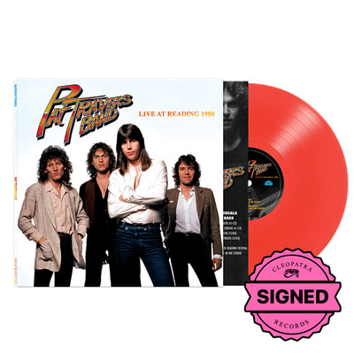 Pat Travers Band - Live At Reading 1980 (Red Vinyl - Signed by Pat Travers)