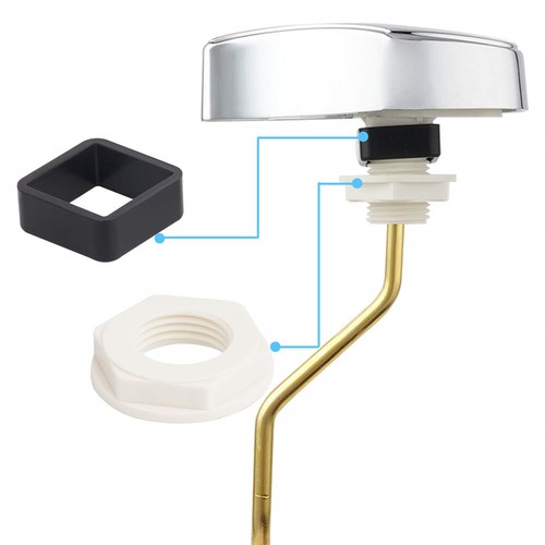 Flush Tank Lever Compatible with TOTO THU068#CP Trip Lever For St743S Trip Lever - Picture 2 of 5
