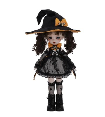 1/6 BJD Doll Handmade Girl Hugo A-Free Face Make UP+Eyes+Clothes+wig+Shoes