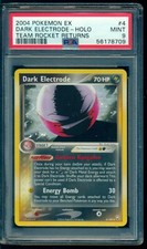 2004 Pokemon Team Rocket Returns #4 Dark Electrode Holo PSA 9 Mint on eBay