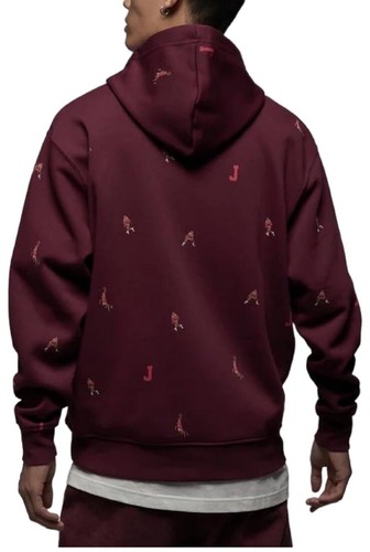 Neu Jordan MJ Essentials Fleece Jumpman Pullover Hoodie DV9392-010 Herren Größe L - Bild 2 von 10