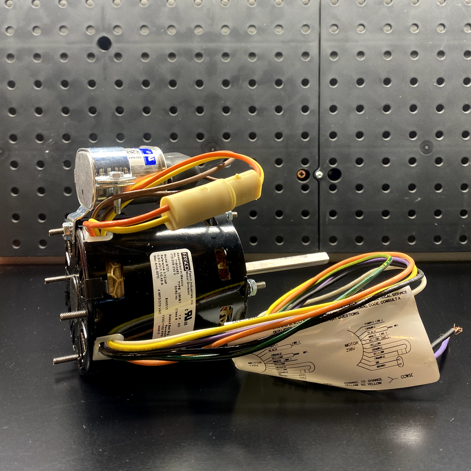 FASCO / 3.3 in 1550 RPM 230V Electric Motor / 9721 | eBay