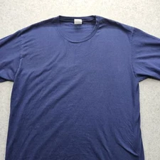 Port and Company Men's Large Blue T-Shirt