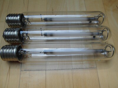 3x Philips Master SON-T PIA Plus 600W Natriumdampflampe Master Gewächshauslampe