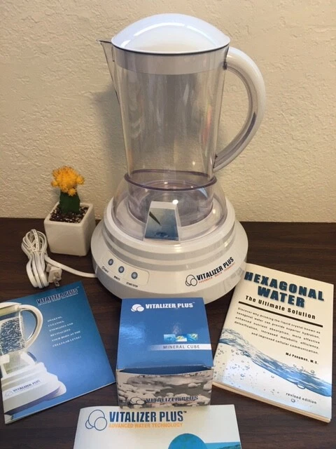 Vitalizer Plus Minerals Oxígeno Hexagonal Salud Alcalinidad Máquina de Agua Foto 4 de 4