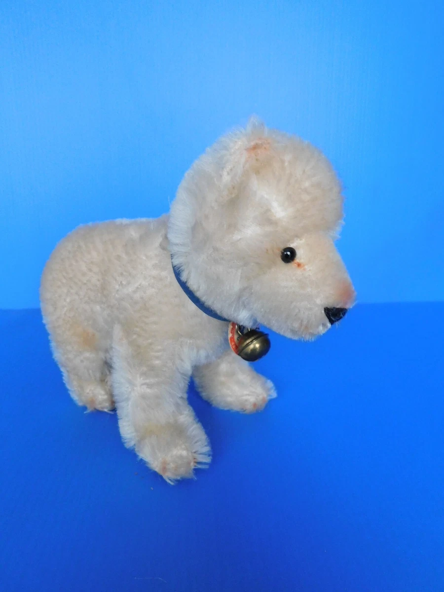 STEIFF PELUCHE CIRQUE OU ANIMAUX / RARE OURSON BLANC POLAIRE