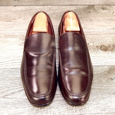 Allen Edmonds RIALTO Italian Loafer 9.5 D Brown * with Cedar  display picture 2