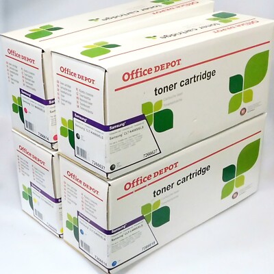1 Satz Office Depot Toner kompatibel zu Samsung CLT-K406S C/M/Y406S~mit Rechnung