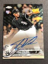 Thyago Vieira White Sox Signed 2018 Topps Chrome Auto RC Baseball Card #RA-TV 1