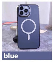 iPhone 14 Pro Max Case Magsafe Case with TPU Military-Grade Protection Blue