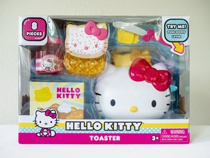 Sanrio Hello Kitty Toaster Pretend Play 8-Piece Toy Set | eBay