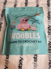 The Woobles Learn to Crochet Kit for Beginners - Zoe the Flamingo
