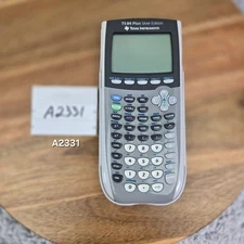 Texas Instruments TI-84 Plus Silver Edition Graphing Calculator Silver Gray Math