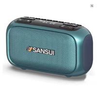 Mini Portable FM Radio Heavy Bass Bluetooth Speaker Recorder LED Display Handsfr