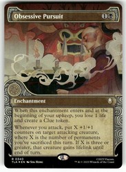 Obsessive Pursuit (Showcase) #340 Foil - Avatar: The Last Airbender MTG