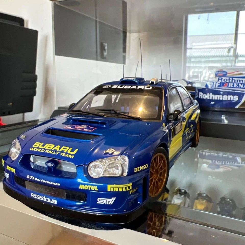 AUTOART Subaru Impreza WRC 2004 Acropolis Rally Petter Solberg scala 1/18 - Immagine 4 di 4